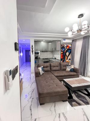 Furnished 2bedrooms Studio Apartment, Tarred Road, Wuye, Abuja, Flat / Apartment for Rent