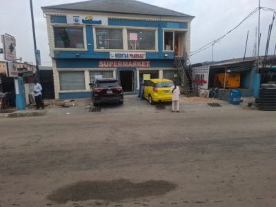 a Big Space Presently Using for Supermarket, Supermarket Along Bajulaiye Road, Bariga, Shomolu, Lagos, Shop for Rent