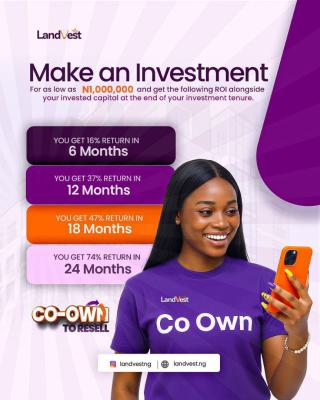 Co-own to Resell at 37% Roi: Documents to Guarantee Security, Landvest Intercontinental Ltd, Lekki, Lagos, Residential Land for Sale