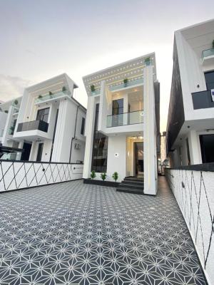 Contemporary 5 Bedroom Fully Detached Duplex with Bq in an Estate, Chevron, Lekki, Lagos, Detached Duplex for Sale