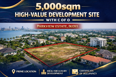 5,000sqm High-value Development Site, Parkview, Ikoyi, Lagos, Mixed-use Land for Sale