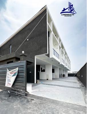 Newly Built 3 Bedroom Terrace Duplex with Bq, Secure Estate at Ajah Lekki, Ajah, Lagos, Terraced Duplex for Sale