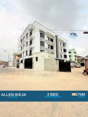 Newly Built 3 Bedroom Smart Apartment with Bq  Location: Allen Ikeja, Allen, Ikeja, Lagos, Flat / Apartment for Sale