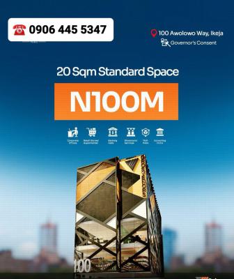 Luxury Offices Space and Shops Along Awolowo Way, Ikeja, Awolowo Way, Ikeja, Lagos, Office Space for Sale