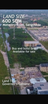 Genuine Land Measuring 600sqm, Sangotedo, Ajah, Lagos, Land for Sale