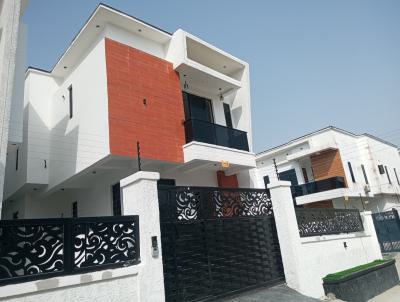 Standard Luxurious 4 Bedroom Semi Detached Duplex, Before Blanco Supermarket Ajah, Ajah, Lagos, Detached Duplex for Sale