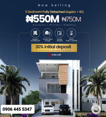 5 Bedroom Fully-detached Duplex Plus Bq in Maitama, Abuja, 5-bedroom Fully-detached Duplexes Plus Bq, Maitama District, Abuja, Detached Duplex for Sale