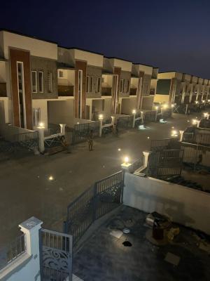 Spacious 4 Bedroom Terrace Duplex with Bq, Self Compound and Swimming, Royal Gardens Estate, Ajah, Lagos, Terraced Duplex for Rent