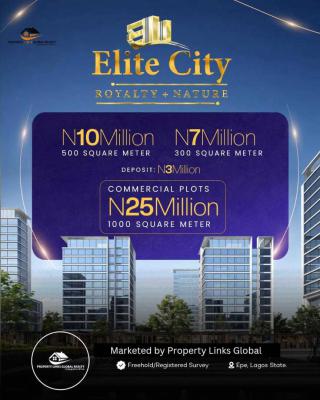 Ready to Build Land with Freehold, Elite City, Temu, Epe, Lagos, Residential Land for Sale