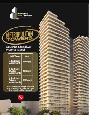 Off Plan Luxury 4bedroom & 5/6 Bedroom Apartment at Victoria Island, on Ozumba Mbadiwe Street Victory Island, Victoria Island (vi), Lagos, Flat / Apartment for Sale