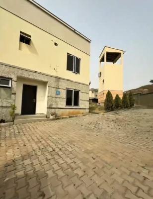 Spacious Finished 4-bedroom Terrace Duplex Conner Piece with 1-room Bq, Brains and Hammers City, Life Camp, Abuja, Terraced Duplex for Sale