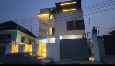 Newly 4 Bedroom Detach Duplex+ Bq + Gym House, Off College Road, Ogba, Ikeja, Lagos, Detached Duplex for Sale