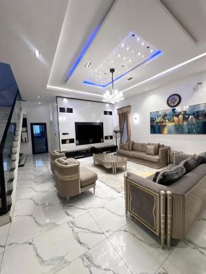 Fully Furnished 4 Bedroom Detached Duplex + Bq, Lekki Palm City, Ajah, Lagos, Detached Duplex for Sale