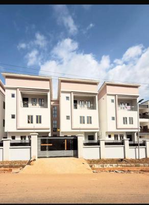 4-bedroom Terrace Duplex with Bq Cornerpiece, Katampe, Abuja, Terraced Duplex for Rent