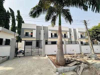 4 Bedroom Terrace Duplex with Bq  One Floor  Visitors Room Downstairs, Gwarinpa, Abuja, Terraced Duplex for Sale
