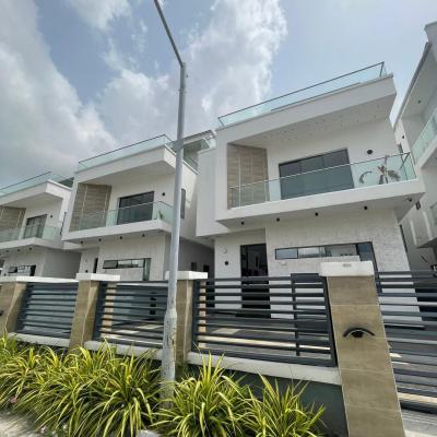 Contemporary 5 Bedroom Fully Detached Duplex with Bq and Home Cinema, Contemporary 5 Bedroom Fully Detached Duplex with Bq and Home Cinema, Osapa, Lekki, Lagos, Detached Duplex for Sale