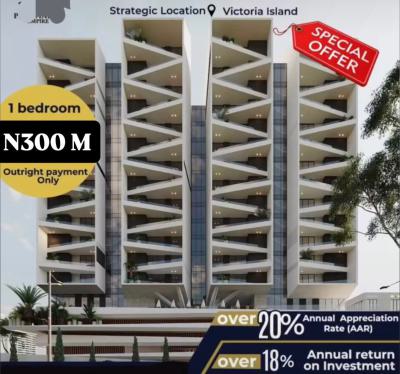 Luxury 1 Bedroom Apartment with Bq, Eko Atlantic City, Lagos, Block of Flats for Sale
