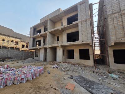 5 Bedrooms Semidetached Duplex with Bq, Dakibiyu, Jabi, Abuja, Semi-detached Duplex for Sale