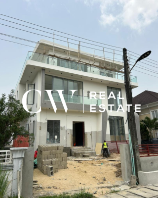 5-bedroom Fully Detached Duplex + Bq in Osapa, Osapa, Lekki, Lagos, Detached Duplex for Sale
