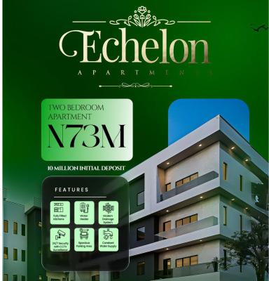 2 Bedroom Apartments (off Plan), Echelon Apartments, Oribanwa, Ibeju Lekki, Lagos, Block of Flats for Sale