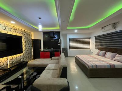 Luxury Furnished Room and Parlour Apartmemt, House, 54, 21 Road Off 2nd Avenue, Gwarinpa, Abuja, Mini Flat (room and Parlour) Short Let