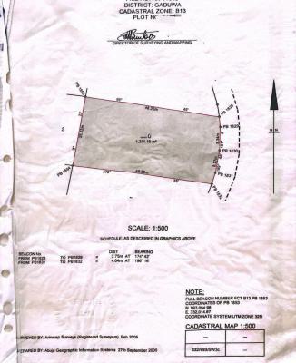 Land, By Living Faith Church, Gaduwa, Abuja, Land for Sale