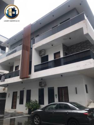 Furnished 5 Bedroom Semi-detached Duplex with a Room Bq, Ikate Elegushi, Lekki, Lagos, Semi-detached Duplex for Rent