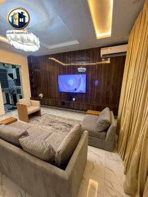 Fully Furnished 2 Bedroom Duplex with a 14kva Inverter, Chevron, Lekki, Lagos, Terraced Duplex for Rent