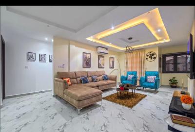 Furnished 2 Bedroom Apartment in a Serviced Estate, Osapa, Lekki, Lagos, Osapa, Lekki, Lagos, Flat / Apartment for Rent