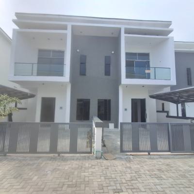 Four Bedroom Semi Detached Duplex, Orchid Road, Lafiaji, Lekki, Lagos, Semi-detached Duplex for Sale