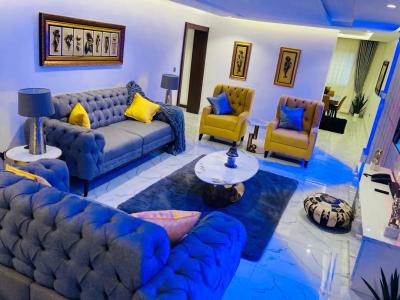 Furnished and Serviced 3bedroom Apartment, Guzape District, Abuja, Flat / Apartment for Rent