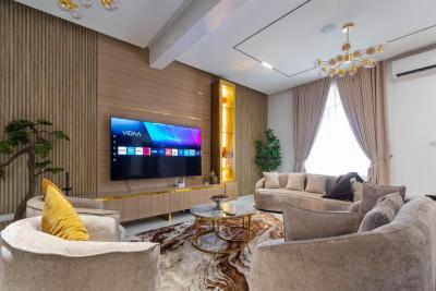 3 Bedroom Terrace with Private Cinema, Lekki Phase 1, Lekki, Lagos, Flat / Apartment Short Let