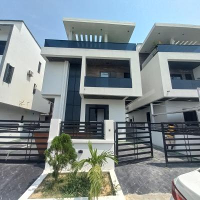 Gigantic 5 Bedroom Detached Duplex with Bq, Rooftop Terrace, Chevron Toll Gate, Orchid Road, Lekki, Lagos, Detached Duplex for Sale