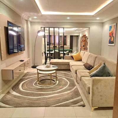 Our Lovely & Cozy 2 Bedrooms Apartment with Balcony, Swimming Pool, Ci, Lekki Phase 1, Lekki, Lagos, Flat / Apartment Short Let