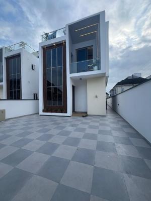 a New Luxury 5 Bedroom Fully Detached Duplex, with 2 Room Bq, Chevron, Lekki, Lagos, Detached Duplex for Sale