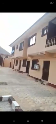One Block of 4 Units 2 Bedroom Flats and One 2 Bedroom Bungalow, Babs Sheriff Street, Saw Mill Area, Ikorodu, Lagos, Block of Flats for Sale