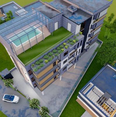 Premium Luxury 2 Bed Apartment + Gym, Lounge, Elevator & Rooftop Pool, Chevron Drive, Lekki, Lagos, Flat / Apartment for Sale