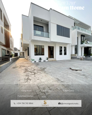 Spacious 5 Bedroom, Lekky County, Ikota, Lekki, Lagos, Detached Duplex for Sale