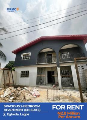 Spacious & Well-maintained 2 Bedroom Apartment, Egbeda, Alimosho, Lagos, Flat / Apartment for Rent