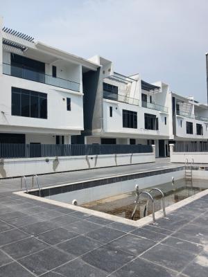 Newly Built and Serviced with 24/7 Power Supply 4 Bedroom En-suite Ter, Ikate, Lekki, Lagos, Terraced Duplex for Rent