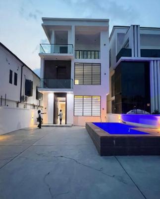 Modern 5 Bedroom Detached Duplex with Swimming Pool and Bq, Chevron Toll Gate, Lekki, Lagos, Detached Duplex for Sale