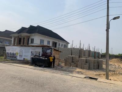 Exquisite 3 Bedroom Terrace Duplex with a Studio Apartment Unit, 15mins Drive to Vi, Atican Beachview Estate, Lekki, Lagos, Terraced Duplex for Sale