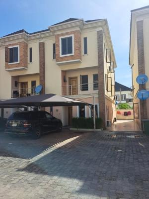Fully Serviced 4 Bedroom Terrace Duplex + Bq, Chevron, Lekki Expressway, Lekki, Lagos, Terraced Duplex for Rent