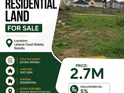 300 SQM Estate Plot of Land