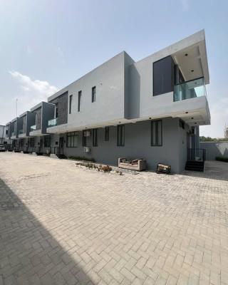 Elite 4-bed Terrace  Spacious & Modern, New Road, Ologolo, Lekki, Lagos, Terraced Duplex for Rent
