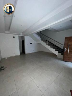 Large & Spacious 3 Bedroom Terrace Duplex, Off Nike Art Gallery, Ikate, Lekki, Lagos, Terraced Duplex for Rent