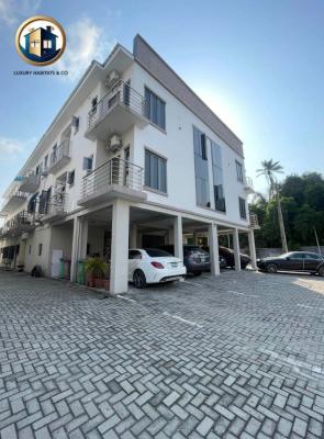 Serviced 3 Bedroom Flat with a Pool, Gym, Bq & 24 Hours Power, Conservation Road, Lekki, Lagos, Flat / Apartment for Rent