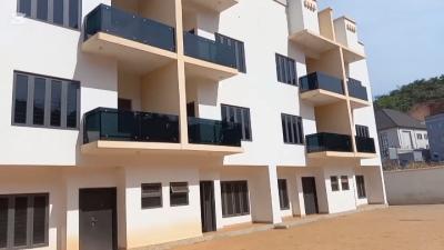Newly Built 4 Bedrooms Terrace Duplex with Bq, After Coza Church, Guzape District, Abuja, Terraced Duplex for Sale