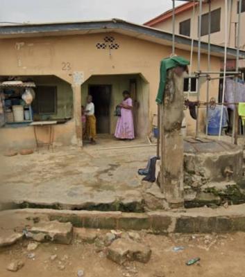 412 Sqm of Land with Reconstructible Bungalow, Military Zone, Ejigbo, Lagos, Residential Land for Sale