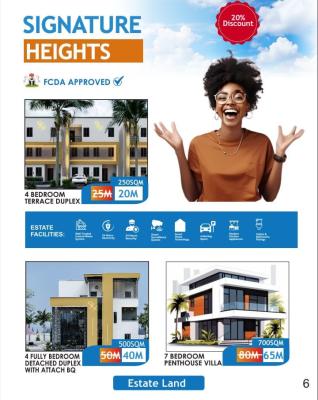 Residential Estate Land, Gilmore Yard, Guzape District, Abuja, Land for Sale